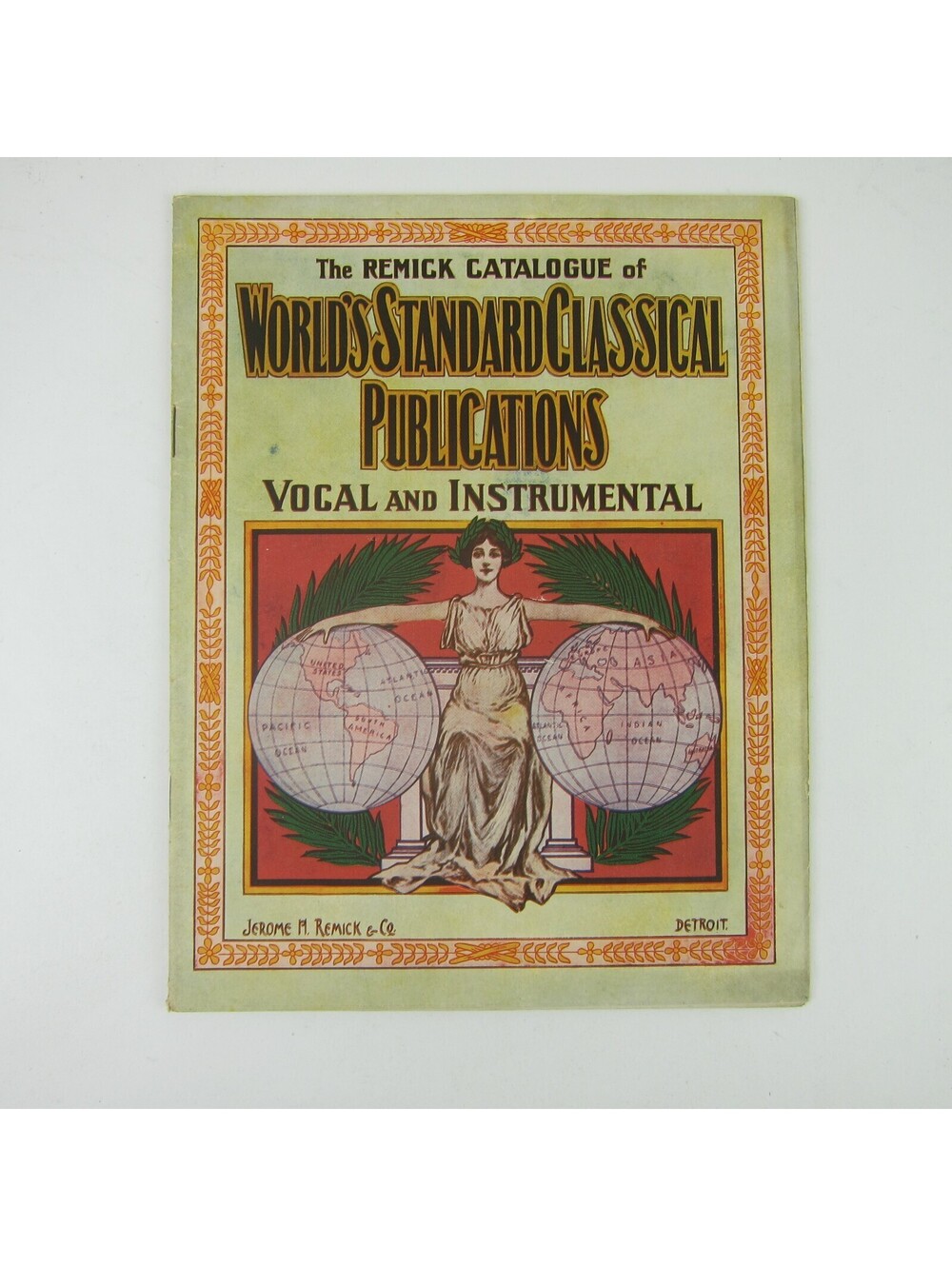 Remick Catalog Worlds Standard Classical Vocal & Instrumental Sheet Music 1910s